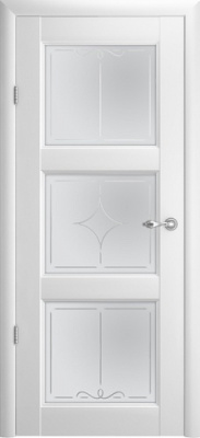 ПО Vinyl Эрмитаж-3 900 белый стекло мателюкс с алмазной гравировкой "Галерея"