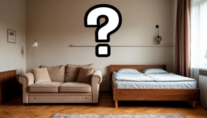 Диван или кровать: вечный вопрос спальни