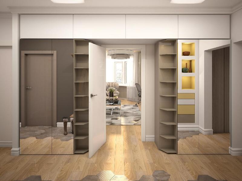 Двери в гардеробную комнату: виды, материалы, особенности выбора.