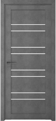 ПО Бетон Дублин 900 темный стекло белое