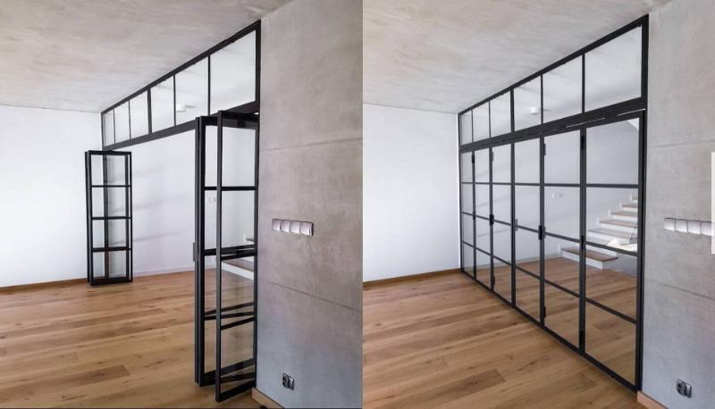 Алюминиевые перегородки в стиле лофт: индустриальный шик в вашем интерьере.