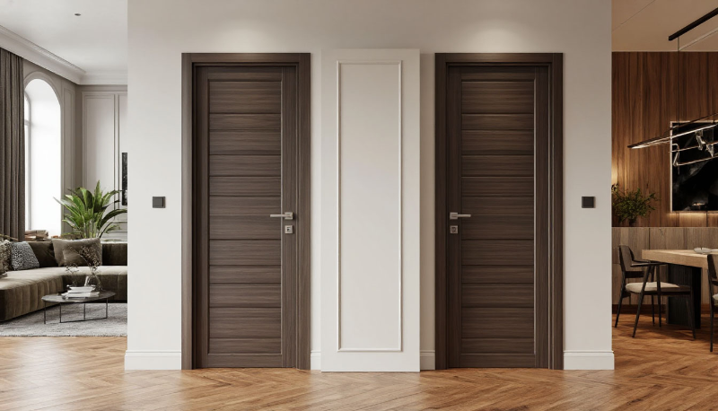 Межкомнатные двери с 3D-эффектом: Особенности технологии, визуальные возможности, примеры использования в интерьере.