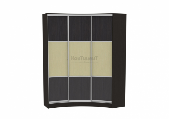 Радиусный шкаф-купе Арт.15 (пленка)