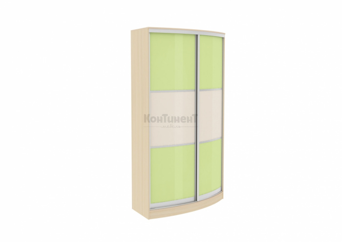 Радиусный шкаф-купе Арт.60 (пластик)