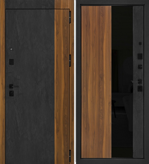 Входная дверь ДК - М 273 Зеркало