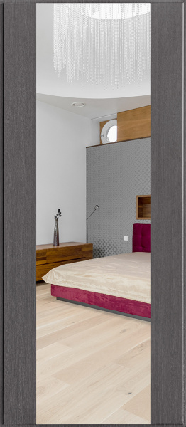 Панель ФЛЗ-1 [зеркало] цв. Венге 12 мм