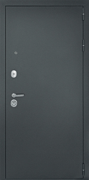 Входная дверь Рубикон Зеркало Сандал белый