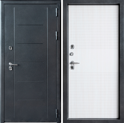 Входная дверь Термаль Беленый дуб