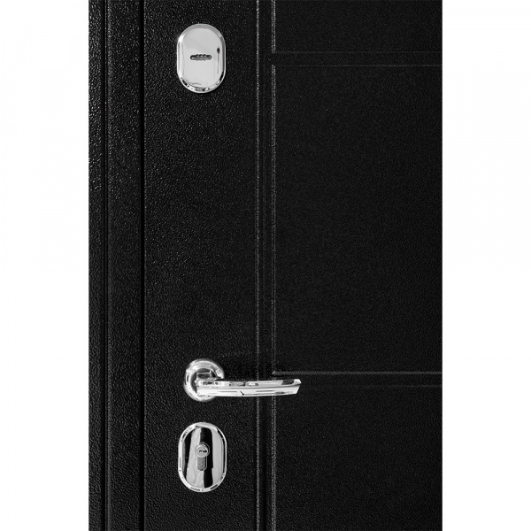 Входная дверь Модель 75 Царга Лиственница беленая