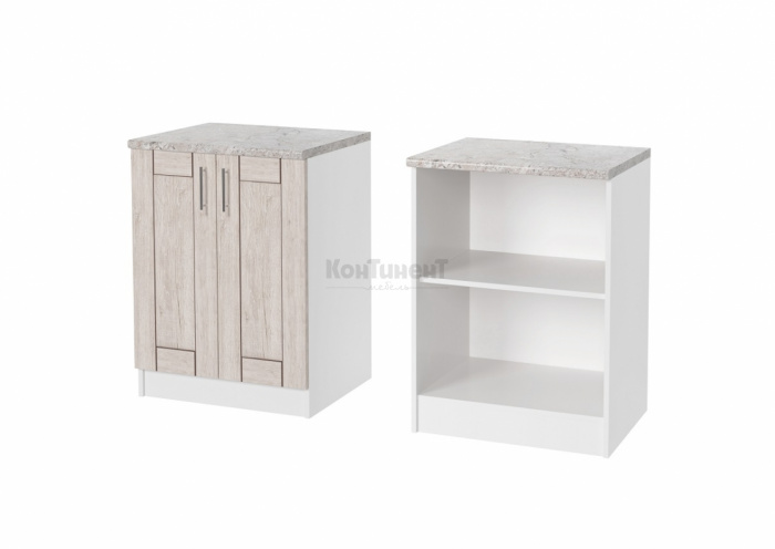 КН-09 Стол с 2 дверями и полкой