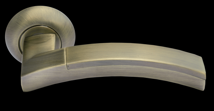 Дверные ручки Morelli «ДРЕВО ЖИЗНИ» MH-12 MAB/AB Цвет — Матовая античная бронза/античная бронза