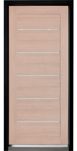 Панель ЦСБ-46 [стекло бел] цв. Лиственница 16 мм