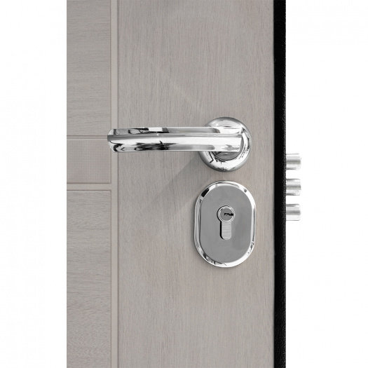 Входная дверь Модель 75 Бук серый