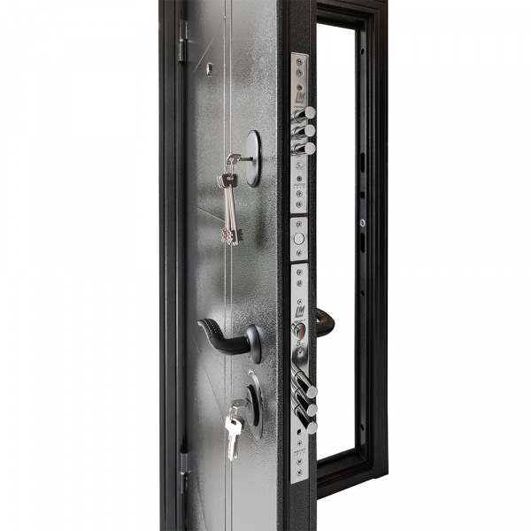 Входная дверь Олимп Софт светло-серый