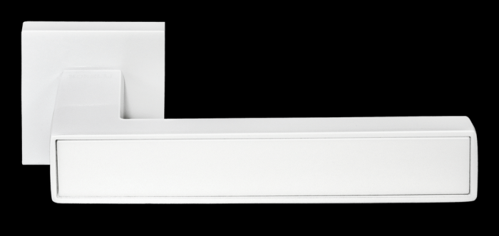 Дверные ручки Morelli «SULLA» MH-48-S6 W Цвет — Белый