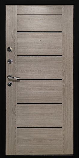 Входная дверь Эверест Царга Сандал серый