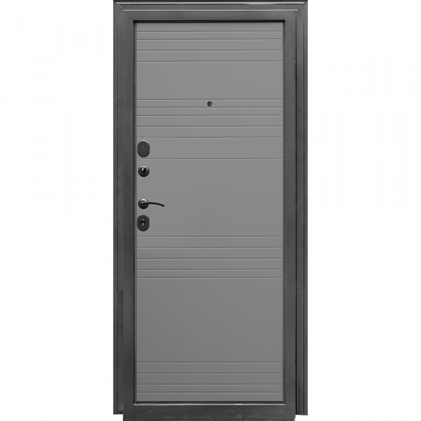 Входная дверь Олимп Софт светло-серый