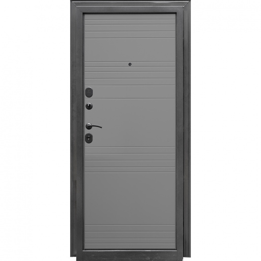 Входная дверь Олимп Софт светло-серый