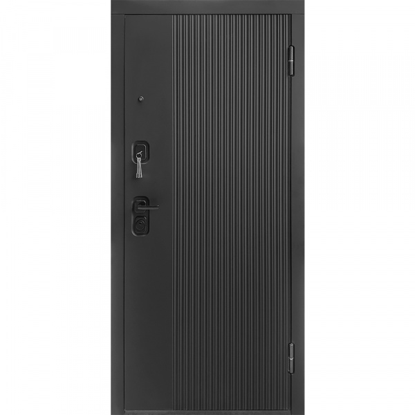 Входная дверь Спарта Графит софт