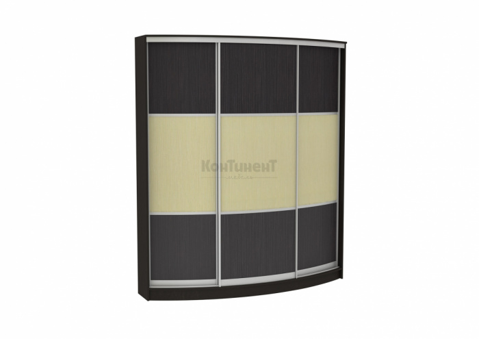 Радиусный шкаф-купе Арт.33 (пленка)