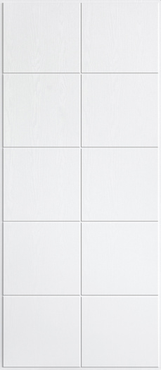 Панель Кватро цв. Белое дерево 10 мм