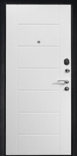 Входная дверь Теплолюкс Белое дерево