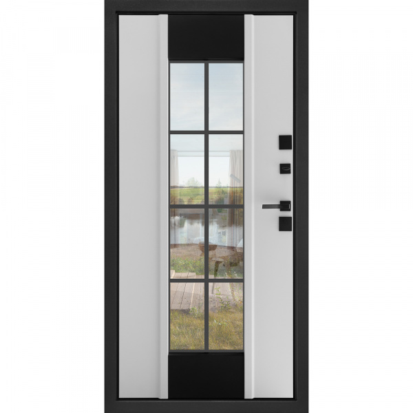 Входная дверь ДК - М Коттедж + стеклопакет