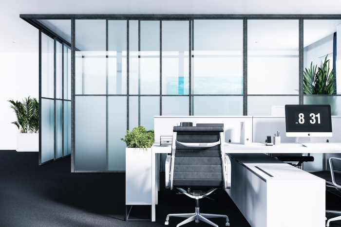 Перегородка из 4 створок - Телескопико 2 (3 подвижные, 1 неподвижная)