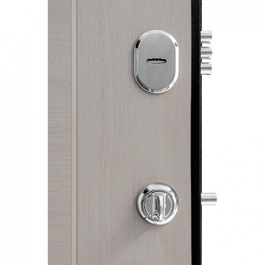 Входная дверь Модель 75 Бук серый