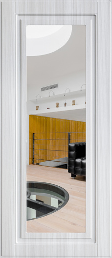 Панель ФЛЗ-Стандарт [зеркало] цв. Белый сандал 10 мм