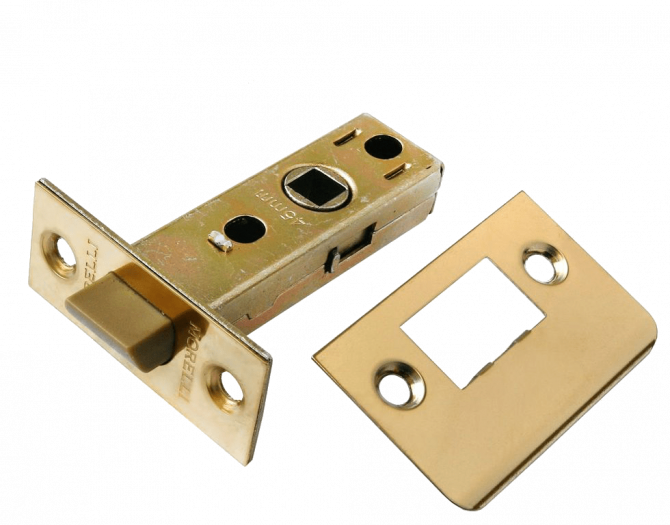 Защелка межкомнатная MORELLI LP6-45 PG Цвет — Золото