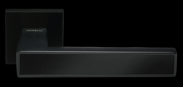 Дверные ручки Morelli «SULLA» MH-48-S6 BL Цвет — Чёрный