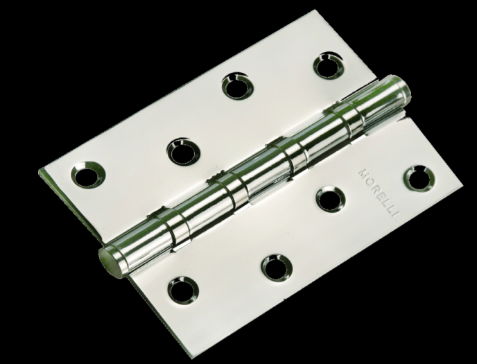 Петля MORELLI стальная универсальная MS 100X70X2.5-4BB PC Цвет — Хром
