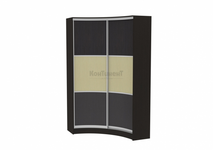 Радиусный шкаф-купе Арт.7 (пленка)