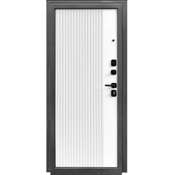 Входная дверь Монблан Белый софт