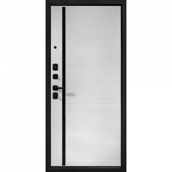 Входная дверь Палермо 2 Ясень белый софт