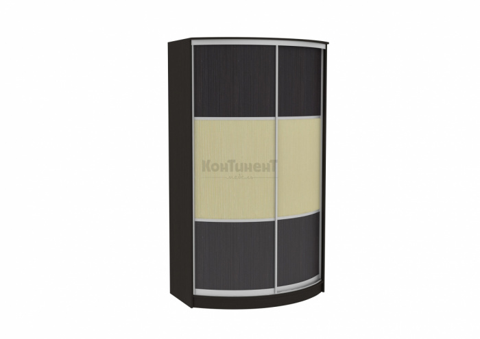 Радиусный шкаф-купе Арт.44 (пленка)