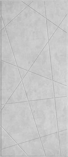 Панель 655 цв. Лофт бетон грей 10 мм