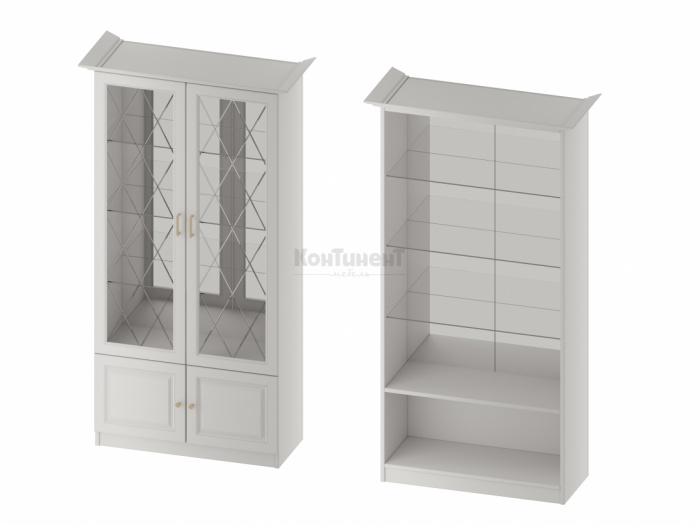 АЛ-05 Шкаф-витрина (стекло – фасад)