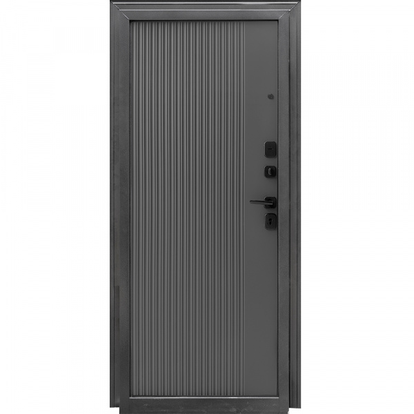 Входная дверь Монблан Графит софт