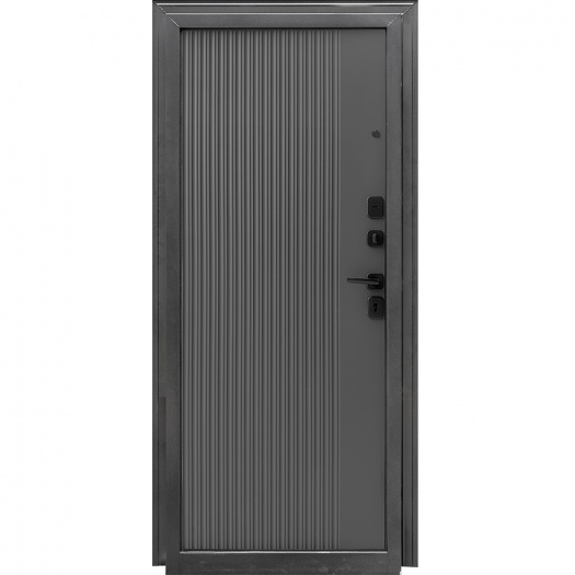 Входная дверь Спарта Графит софт