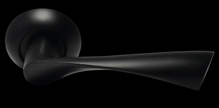 Дверные ручки Morelli «КАПЕЛЛА» MH-01 BL Цвет — Чёрный
