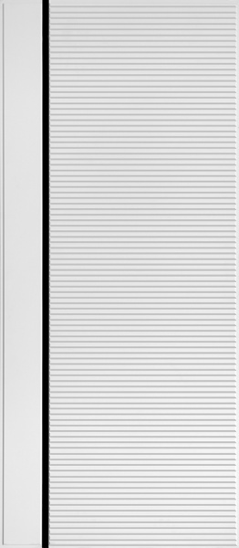 Панель 757 [стекло чёрн] цв. Рикамо софт  10 мм