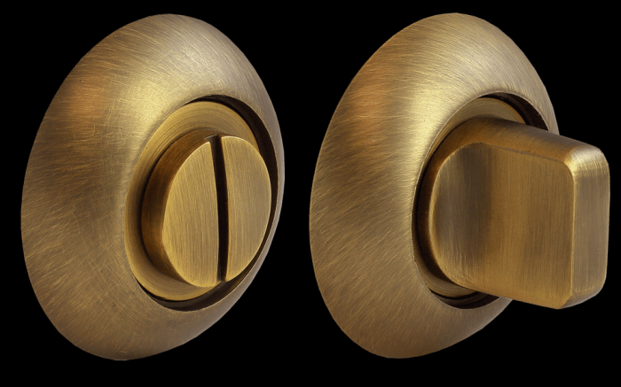 Завертка сантехническая MORELLI MH-WC COF Цвет — Кофе