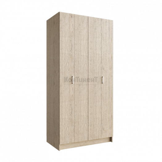 Шкаф 2-х дверный «Гармошка» платяной