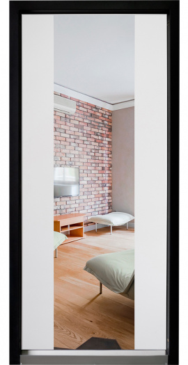 Панель ФЛЗ-2 [зеркало] цв. Софт бел 16 мм