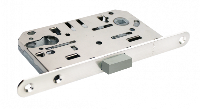 Магнитный замок под цилиндр MORELLI M1885 SC Цвет — Матовый хром