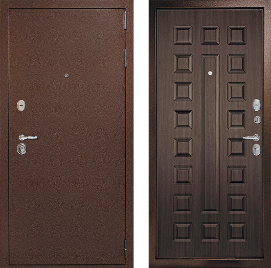 Входная дверь Рубикон Венге